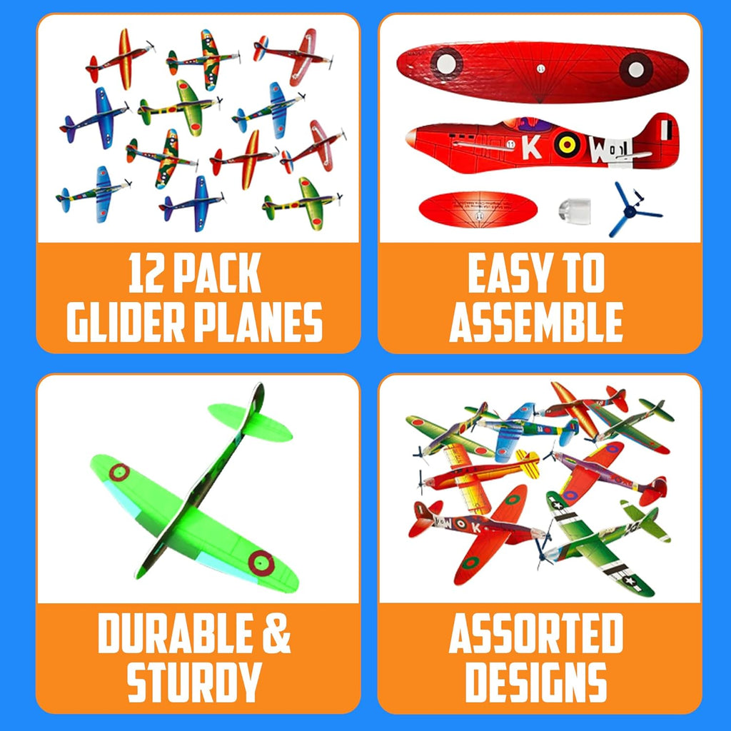 Perfect Glide | Glider Planes  12-Pack