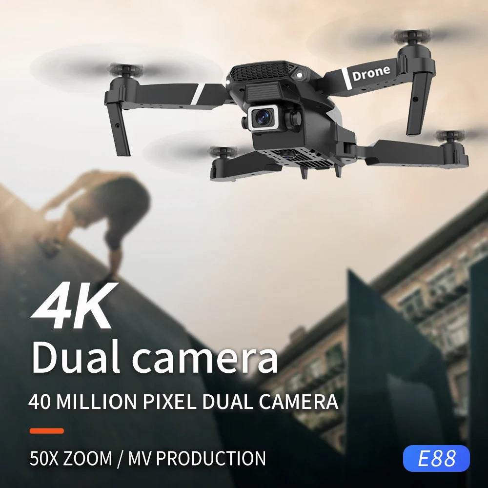 2024 New E88 Pro WIFI FPV Drone Wide Angle