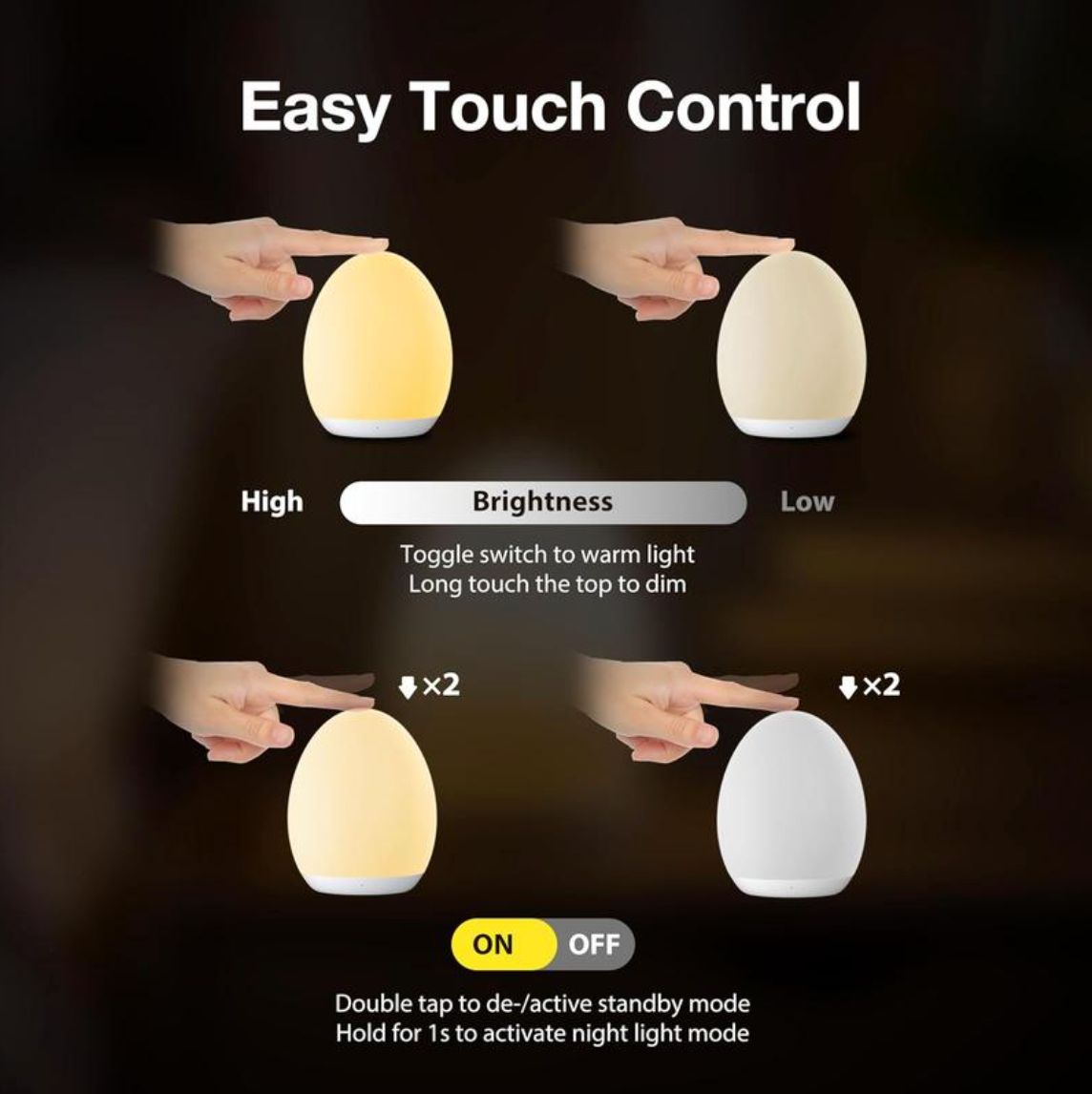 Bellry Egg Night Light