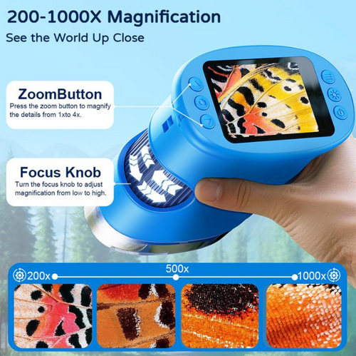 1000X Handheld Explorer Microscope For Kids
