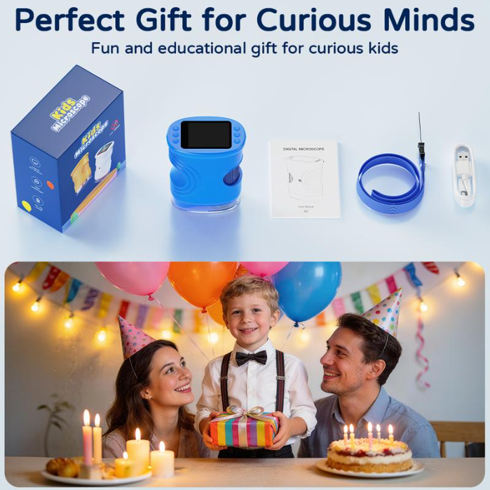 1000X Handheld Explorer Microscope For Kids