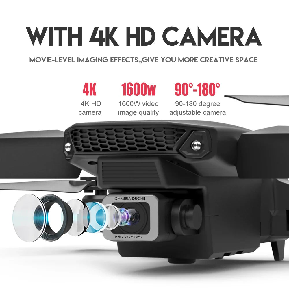 2024 New E88 Pro WIFI FPV Drone Wide Angle