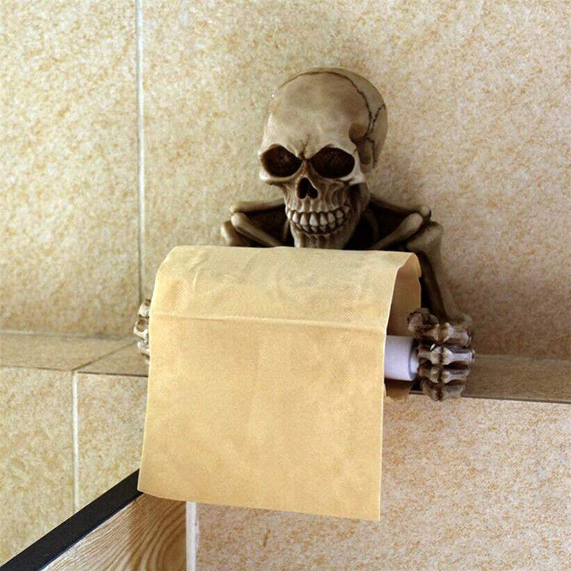 Skeleton Toilet Paper Holder