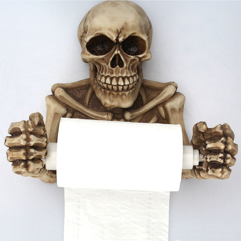 Skeleton Toilet Paper Holder