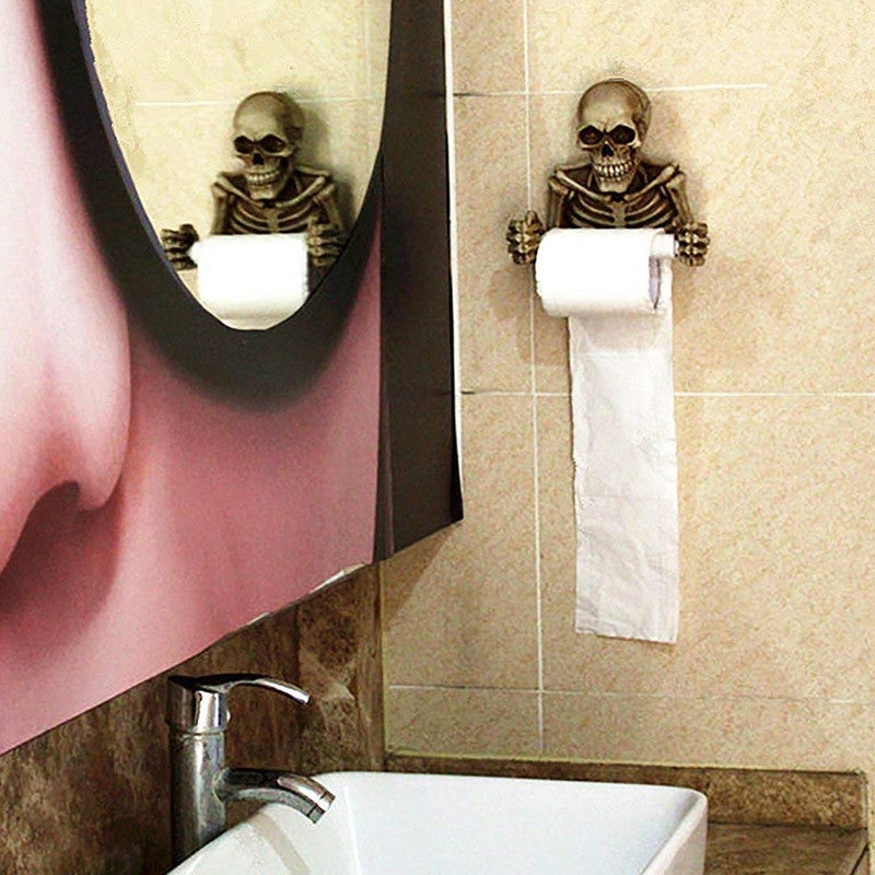Skeleton Toilet Paper Holder
